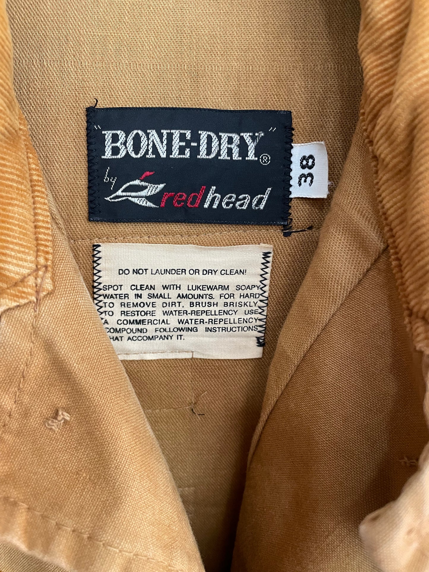 Canvas Hunting Jacket with Vintage Patches