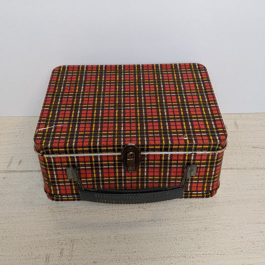 Red Metal Lunch Box