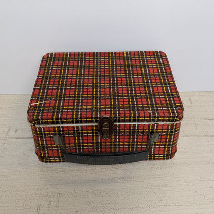 Red Metal Lunch Box