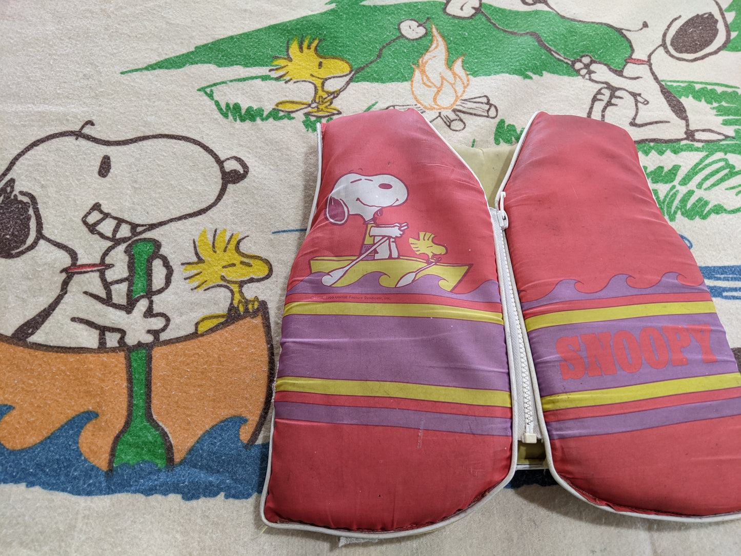 Snoopy Vintage Life Jacket