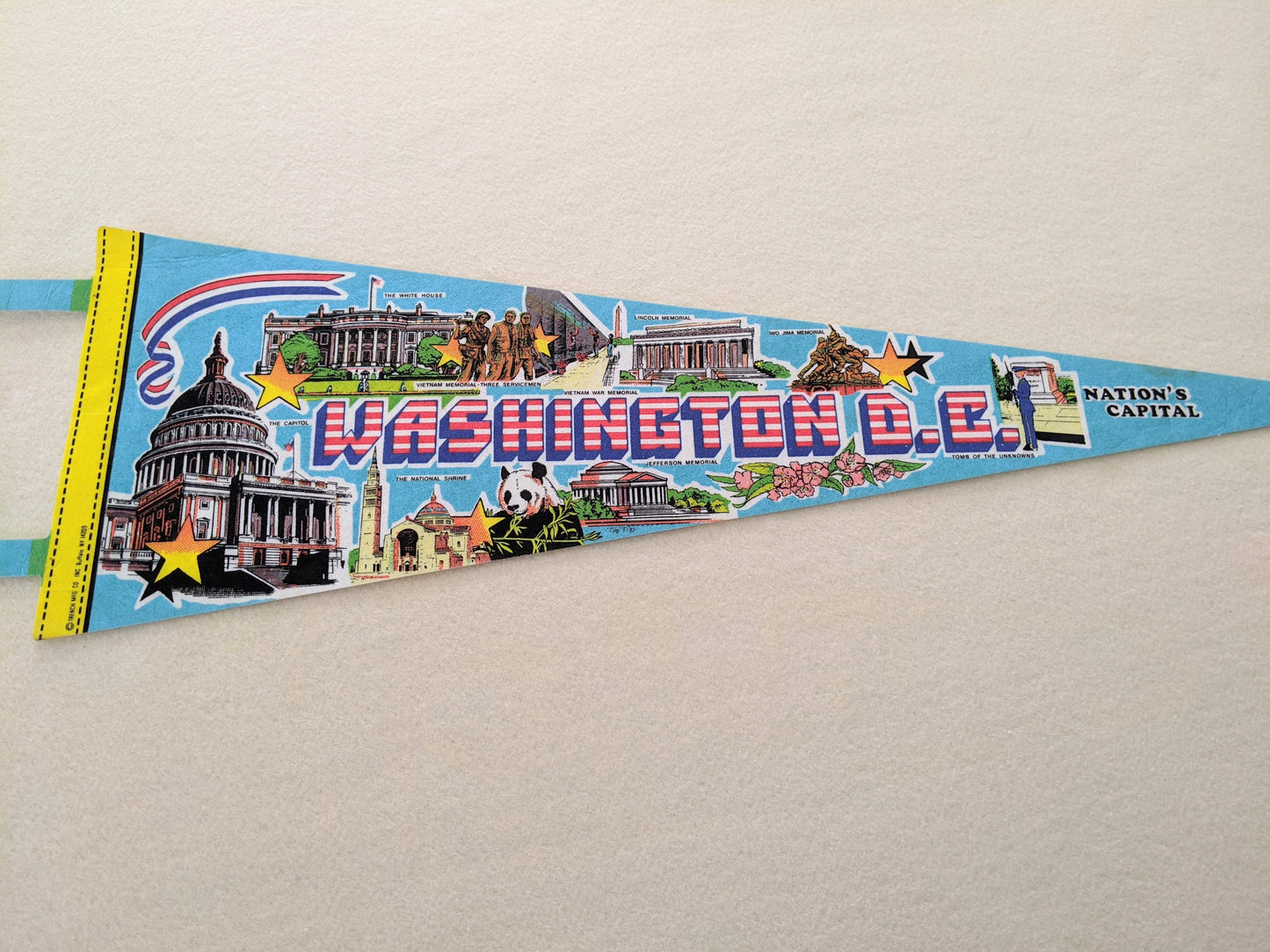 Washington DC vintage pennant