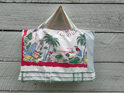 Vintage Vacation Tote