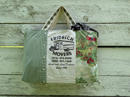 Vintage Green Acres Tote