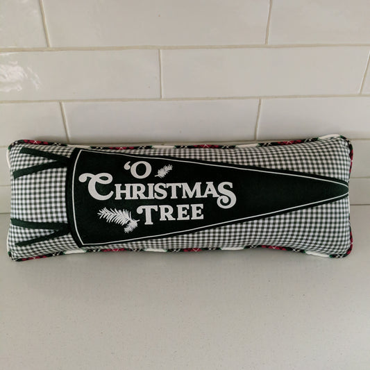 Christmas, O' Christmas Tree Pennant Pillow