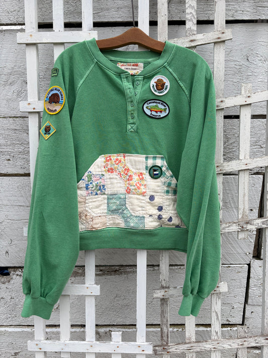 Vintage Washed Henley