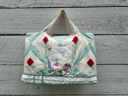 Vintage Vacation Tote