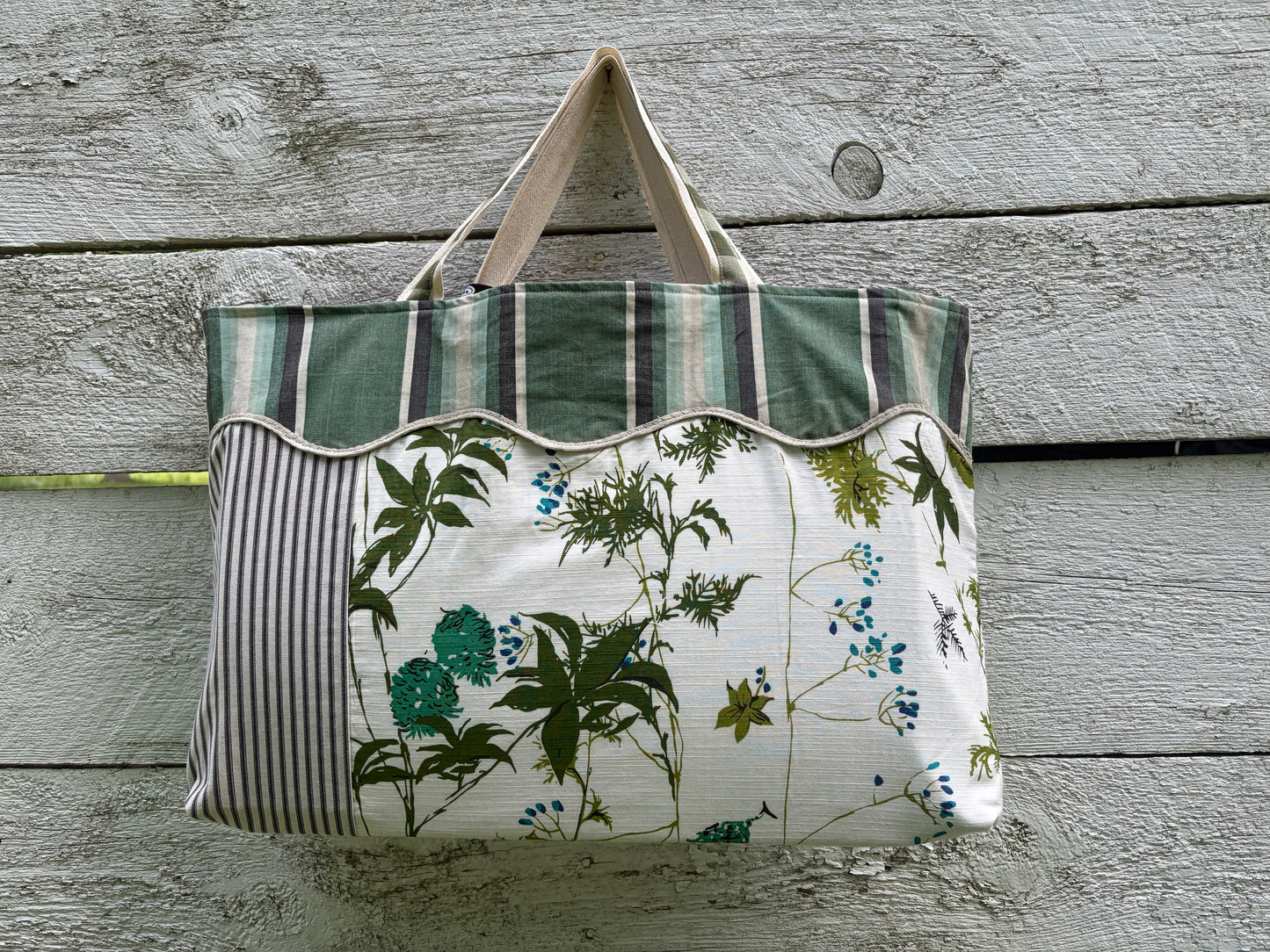 Vintage Green Acres Tote