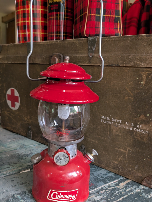 Vintage Coleman Red lantern