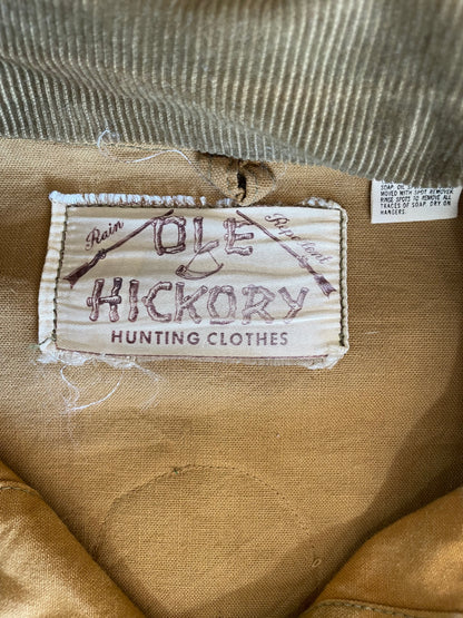 Old Hickory Hunting Jacket with Vintage Patches