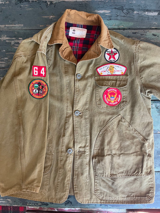 Belknap Field Coat with Vintage Patches