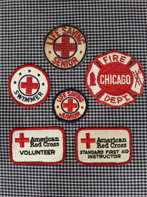 Red Cross Life Saving ( senior) Pennant Pillow