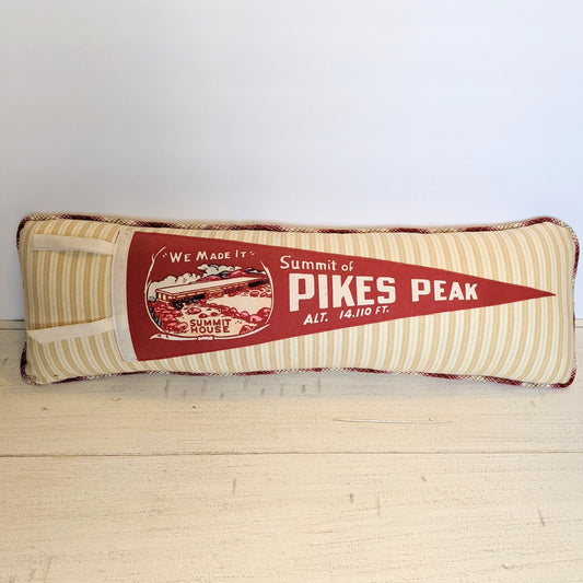 Pikes Peak Vintage pillow