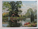 Paint by Number on Pond Vintage
