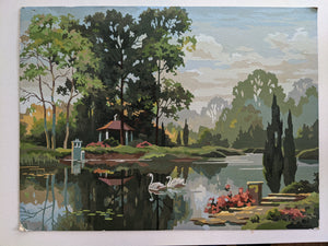 Paint by Number on Pond Vintage