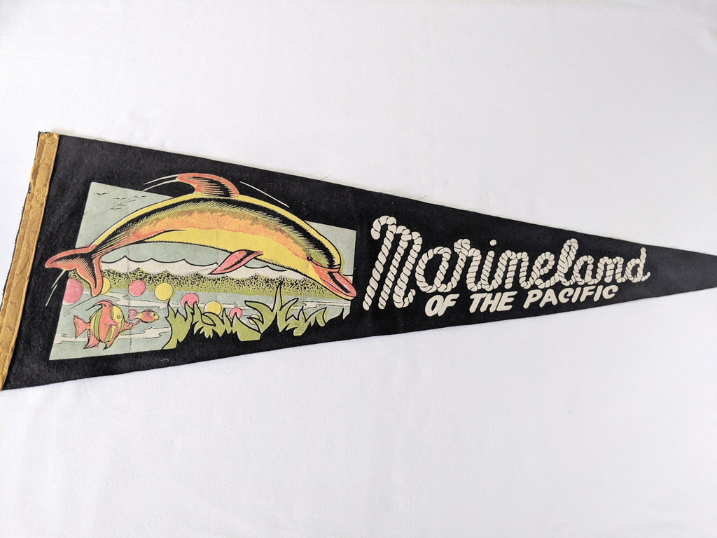 Marineland of the Pacific Vintage Pennant