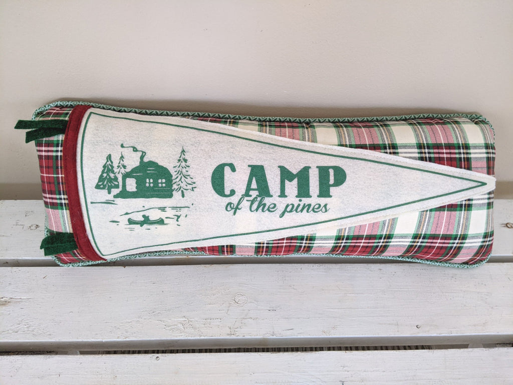 CAMP of the Pines pillow