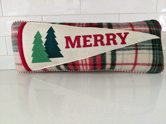 Christmas MERRY pillow